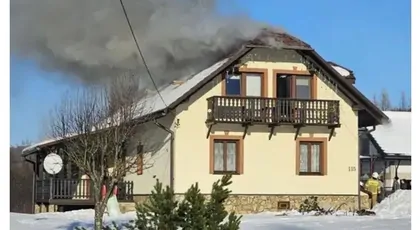 Pożar w Posadzie Jaśliskiej