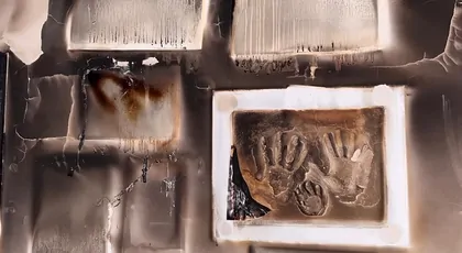 Pożar mieszkania w Katowicach