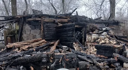 Pożar w miejscowści Sucha