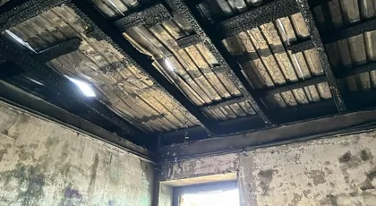 Pożar domu w Białej Rawskiej