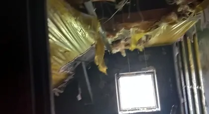 Pożar domu w miejscowości Marcewek