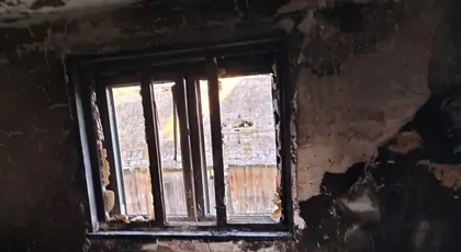 Pożar w miejscowości Zawory
