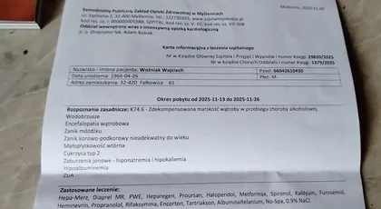 Pomoc w leczeniu+rehabilitacja