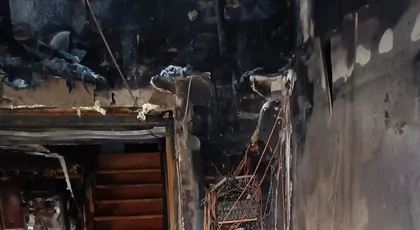 Pożar w miejscowości Sosnowa-Dębowa