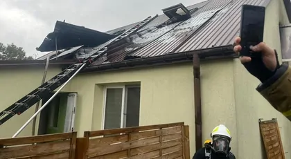 Pożar domu w Tomaszowicach