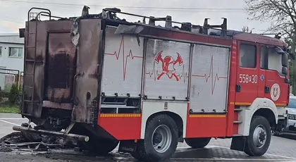 W Bądeczu spłonęła remiza OSP. Naszym strażakom pilnie potrzebna jest pomoc