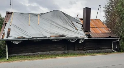 Pożar domu w miejscowości Malawa