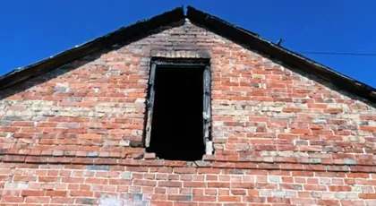 Pożar w miejscowości Moszna-Wieś