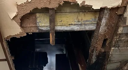 Pożar w Studziankach