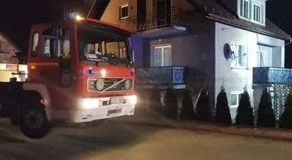 Pożar w Łapanowie. Prosimy o pomoc