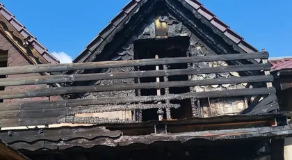 Pożar domu w miejscowości Rzeszówek