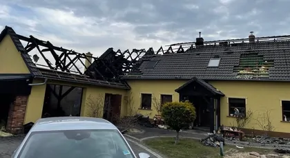 Pożar w Prószkowie