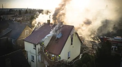 Pożar w Wasilkowie