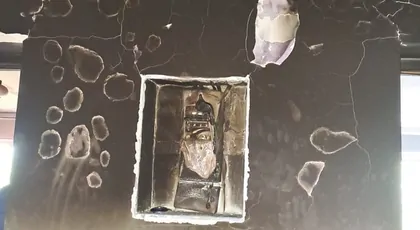 Pożar w miejscowości Dębice