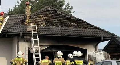 Pożar w Skołyszynie