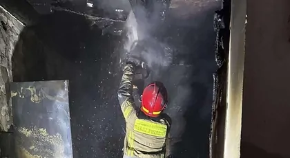 Pożar w domu w Siewierzu