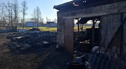 Pożar w Glinnie odebrał mi źródło dochodu