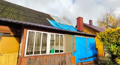 Pożar w miejscowości Brańsk