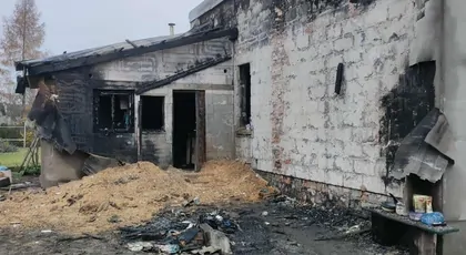 Tragiczny pożar w Rogowie