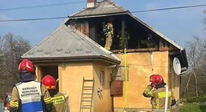Pożar w Olchawie