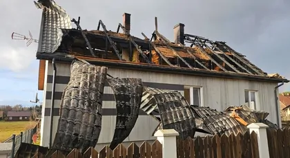 Wsparcie po pożarze domu w Studziankach