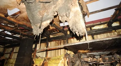 ODBUDOWA WARSZTATU POŻAR