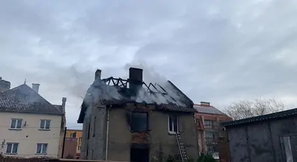 Pożar w Jezioranach