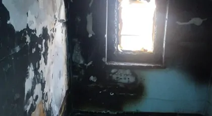 Pożar przy ul. Kaliskiej we Włocławku