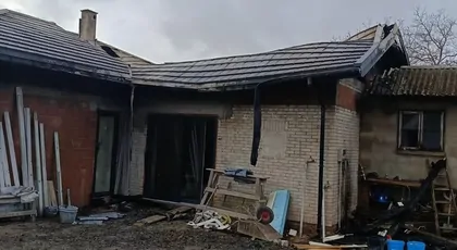 Pożar w miejscowości Wola Klasztorna