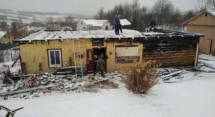 Pożar domu Równe. Uruchomiliśmy zbiórkę pieniędzy