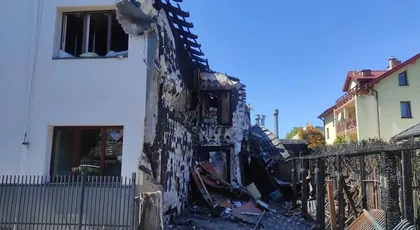 Pożar DPS 