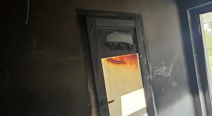 Pożar domu w Woli Jachowej