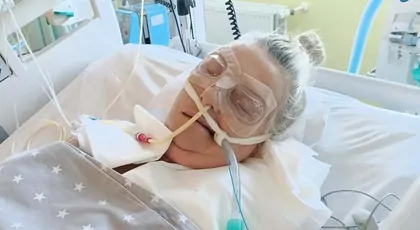 Obrzęk mózgu i oparzenia — walka o zdrowie mamy Iwony
