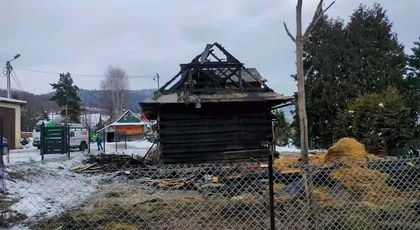 Ogromny pożar w Lubomierzu