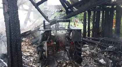Pożar w miejscowości Jawor
