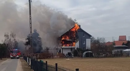 Pomoc - pożar domu Pleśniaków