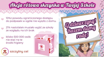 Różowa Skrzynka w Twojej szkole -powiat grójecki