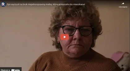 Oddałam synowi mieszkanie. Zostałam wyrzucona na bruk