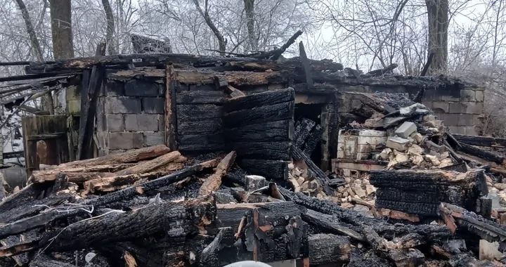 Pożar w miejscowści Sucha