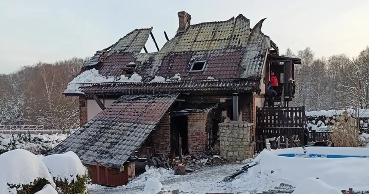 Dramatyczny pożar w Radlinie