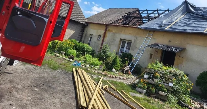 Remont domu po uderzeniu pioruna