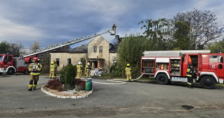 Pożar w Przewozie zabrał dom Pawła Wodarza