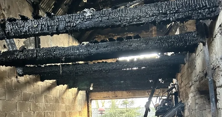 Pożar domu w miejscowości Barchnowy