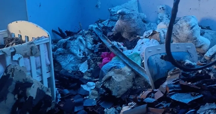 Pożar domu w Sośnicowicach