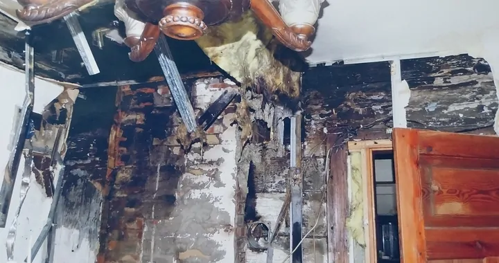 Pożar w Komarówce Podlaskiej