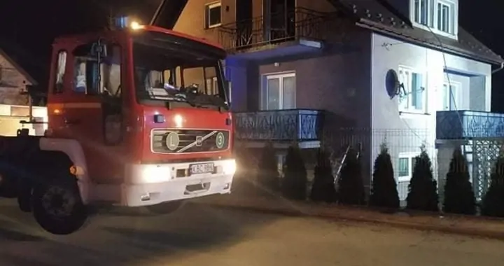 Pożar w Łapanowie. Prosimy o pomoc