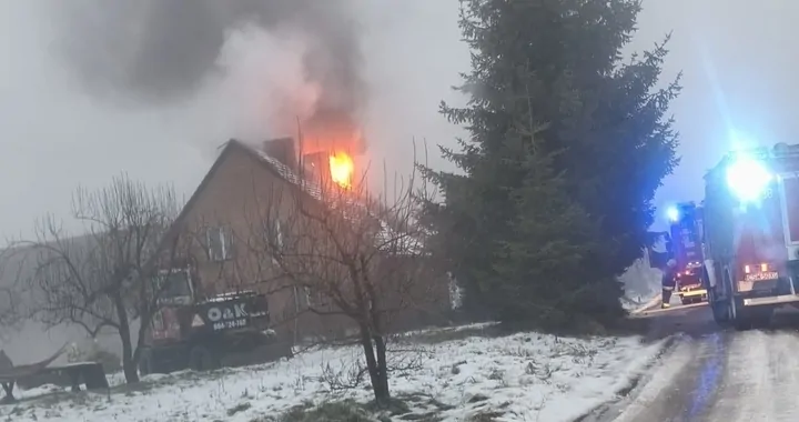 Pożar w Świekatowie