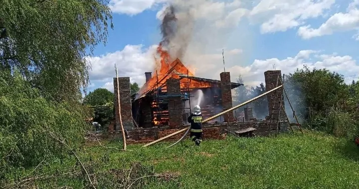 Pożar w Turzy