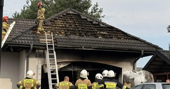 Pożar w Skołyszynie