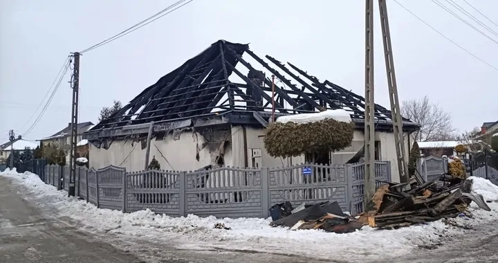 Pożar w Krubinie